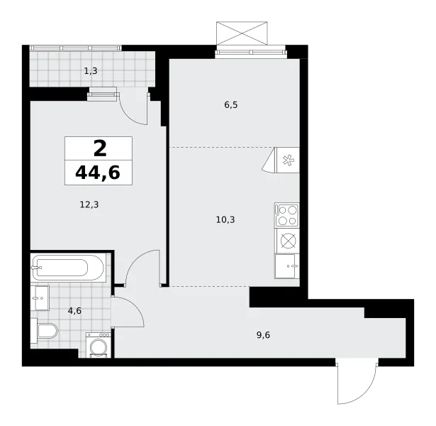 Планировка · 2E-комн.